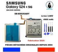 BATTERIE ORIGINALE SAMSUNG EB-BS926ABY GALAXY S24+ 5G 4900mAh SM-S926B/DS OEM
