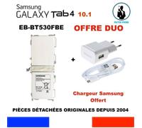 BATTERIE ORIGINALE SAMSUNG EB-BT530FBE GALAXY TAB 4 SM-T530 10.1 6800mAh OEM ORIGINE+KIT OUTILS DÉSASSEMBLAGE GENUINE BATTERY TOOLS