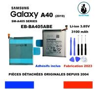 BATTERIE ORIGINALE SAMSUNG GALAXY A40 EB-BA405ABE SM-A405 SERIES 3100MAH + KIT OUTILS DÉSASSEMBLAGE GENUINE BATTERY TOOLS