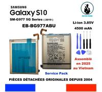 BATTERIE ORIGINALE SAMSUNG GALAXY S10 5G SM-G977 EB-BG977ABU GENUINE OEM 4500mAh