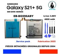 BATTERIE ORIGINALE SAMSUNG GALAXY S21+ S21 PLUS 5G 4800mAh SM-G996 EB-BG996ABY