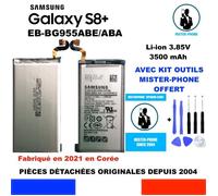 BATTERIE ORIGINALE SAMSUNG GALAXY S8 Plus S8+ SM-G955 EB-BG955ABE EB-BG955ABA + KIT OUTILS GENUINE BATTERY TOOLS