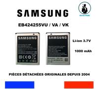 BATTERIE ORIGINALE SAMSUNG SAMSUNG EB424255VU EB424255VA EB424255VK 1000mAh 3,70Wh OEM ORIGINE GENUINE BATTERY