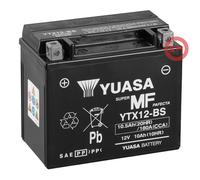 Batterie Originale Yuasa YTX12-BS Yamaha YFM 30GB Grizzly (AH34W) 300 2012-2012