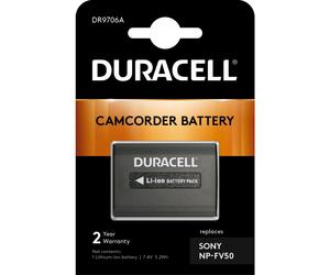 Batterie Origine Duracell NP-FV50 pour Sony