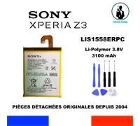 BATTERIE ORIGINE LIS1558ERPC SONY XPERIA Z3 D6603 D6616 D6633 D6643 3100mAh OEM