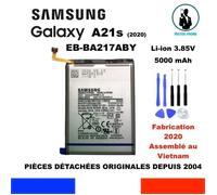 BATTERIE ORIGINE SAMSUNG GALAXY A21s 2020 EB-BA217ABY 5000mAh SM-A217 SERIES OEM ORIGINAL + KIT OUTILS GENUINE BATTERY TOOLS