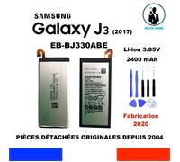 BATTERIE ORIGINE SAMSUNG GALAXY J3 2017 EB-BJ330ABE 2400mAh 3 85V SM-J330 OEM + KIT OUTILS DÉSASSEMBLAGE GENUINE BATTERY TOOLS