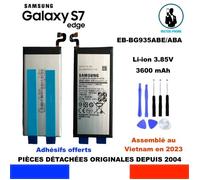 BATTERIE ORIGINE SAMSUNG GALAXY S7 EDGE SM-G935 EB-BG935ABA EB-BG935ABE 3600mAh + KIT OUTILS MISTER-PHONE GENUINE BATTERY TOOLS