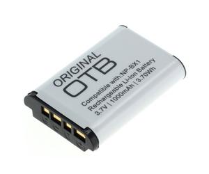 Batterie OTB NP-BX1 pour Sony - 1000mAh lithium-ion avec garantie complète
