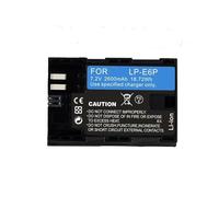 Batterie Ou Chargeur D'appareil Photo LP-E6P LP E6P 2600 MAh, Compatible avec Canon, for R5 Mark II R6 R7 5DS Mark II 6D Mark II 90D.(3Pcs Battery)