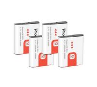 Batterie Ou Chargeur De Remplacement NP-BG1 Et NP-FG1, Compatible Avec Sony Cyber-Shot DSC-W100, DSC-WX1, DSC-H50, DSC-H55, DSC-H3 Et DSC-H7 Les Appareils Photo(4 Pcs Battery)