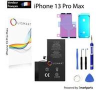 Batterie OuiSmart® pour iPhone 13 Pro Max - 4352 mAh - Lithium Ion - Blanc G