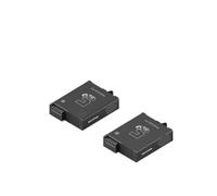 Batterie (Paquet De 3) avec Chargeur À 3 Emplacements, Batterie 1950 MAh, Compatible for DJI, for Caméra Osmo 360 6 5 Pro 4 3(2 Battery)