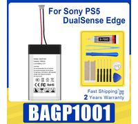 Batterie Perfine BAGP1001 DualSense Edge pour manette SONY PS5 Edge ; Batteries Playstation 5 Edge NE PAS pour PS5 1900mAh 1900mAh 2pcs