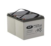 Batterie Plomb 2X 12V 100Ah Compatible Avec Mobilité Électrique 24V Et Autres