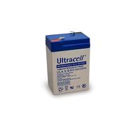 Batterie plomb-acide - ULTRACELL - 6 V - 4,5 Ah - Faston 187 - 5 ans d'espérance de vie
