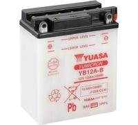 Batterie plomb/acide YUASA sans pack d'acide - YB12A-B