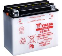 Batterie plomb/acide YUASA sans pack d'acide - YB18-A