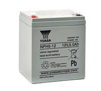 Batterie onduleur (UPS) YUASA NPH5-12 12V 5Ah F6.35 - Yuasa