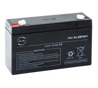 Batterie plomb AGM NX 12-6 General Purpose FR 6V 12Ah F6.35 - NX