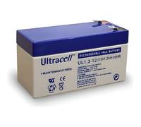 Batterie Plomb - Alpexe - Ultracell - 12 V - 1,3 Ah - Faston 187 4,8mm
