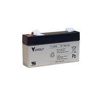 Batterie Plomb Etanche AGM VRLA Y1.2-6FR Yuvolt Yucel Yuasa 6V 1.2Ah
