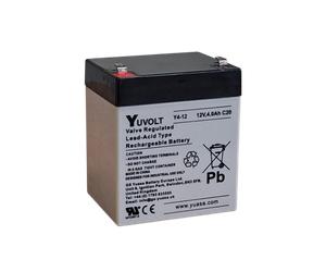 Batterie Plomb Etanche AGM VRLA Y4-12 Yuvolt Yucel Yuasa 12V 4Ah