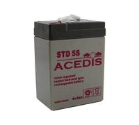 Generique Batterie Plomb Etanche ACEDIS STD 5S AGM VRLA 6 V 5 Ah