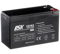 Batterie Plomb Haute décharge pour ups-sai 12 V 7.2 AH Noir
