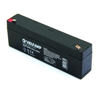 TECNID Batterie au plomb rechargeable 23724 12 V, 2,2 Ah. Idéal pour les UPS et les systèmes d'alarme. Raccords Faston, noirs