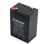 Velamp Batterie au Plomb 6 V 4 AH 0,7 kg, Noir