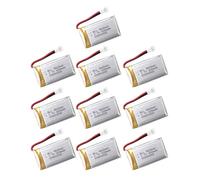 Batterie polymère 3,7 V 600 mAh pour quadricoptères X5C X5SW X5SC X55, vol plus long avec protections contre les surcharges pour remplacement de batterie