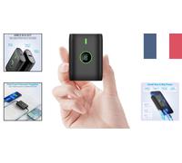 Batterie Portable 10000mAh avec Affichage LED et Charge Rapide pour Smartphones