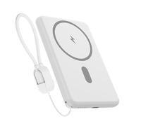 Batterie Portable magnétique 6800 mAh Fiation magnétique précise Charge Rapide bidirectionnelle Type-C Double Charge simultanée Certifications de sécurité internationales
