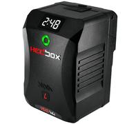 Batterie portable NINA L HEDBOX SMART Mini V-Mount 150 Wh avec écran OLED, système IDR et sorties 2x D-tap, USB-A et USB-C