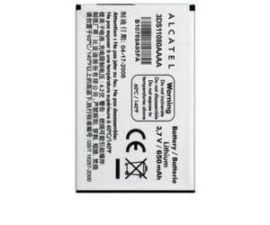 Batterie pour ALCATEL OT-E160 E205C E801A One Touch 252 256 166 260 265 C552 C651 3DS10744AAAA LI-ION 3.7V 650MAH Originale