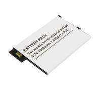 Batterie pour Amazon Kindle 3 Li-Polymer 3.7V 1900mAh 7.0Wh Blanc