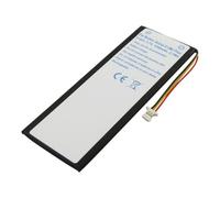 Batterie pour Appareils GPS Becker Active 6 LMU Plus Li-Polymère 3.7V 1550mAh Noir
