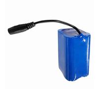Batterie pour Bateau Amorceur de Pêche, 7,4V 12000mAh Batterie de Remplacement Rechargeable pour Bateau Amorceur RC, Compatible avec Bateaux de Pêche Automatiques D11, D13, D13C, D16 et D18
