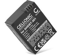 Batterie Pour Caméra, Compatible Avec Gopro Hero 3 Silver, 3 White, Ahdbt-201, 3 (3.7V, 1180Mah)[GOP6253109]