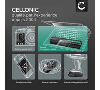 Batterie pour Caméra Compatible avec Midland H3, H5, Compatible avec SJCAM SJ4000, SJ6000, SJ5000 (3.7V, 900mAh)