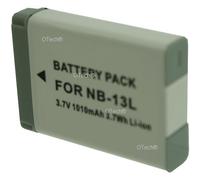Batterie pour CANON NB-13L - Garantie 1 an