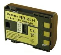 Batterie pour CANON NB-2L - Garantie 1 an