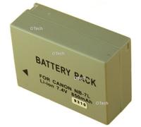 Batterie pour CANON NB-7L - Garantie 1 an