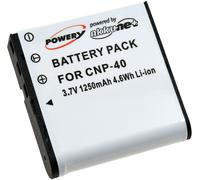 Batterie pour Casio modèle/réf. NP-40