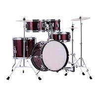 Batterie pour débutant - Kit complet de percussion avec bâtons et trône pour apprendre et s'entraîner