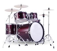 Batterie pour débutant - Kit complet de percussion avec bâtons et trône pour apprendre et s'entraîner