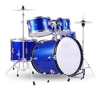 Batterie pour débutant - Kit complet de percussion avec bâtons et trône pour apprendre et s'entraîner