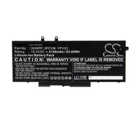 Batterie pour Dell Latitude 5401 5510 0XVWN 5501 5510 0KW33 5510 0WD19 4150mAh